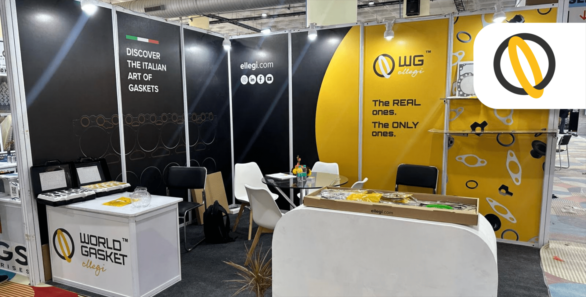 EXCON India 2025: grazie per aver visitato il nostro stand World Gasket Ellegi a EXCON India 2025: foto dallo stand e focus sulle guarnizioni OEM e aftermarket per costruzioni e infrastrutture.