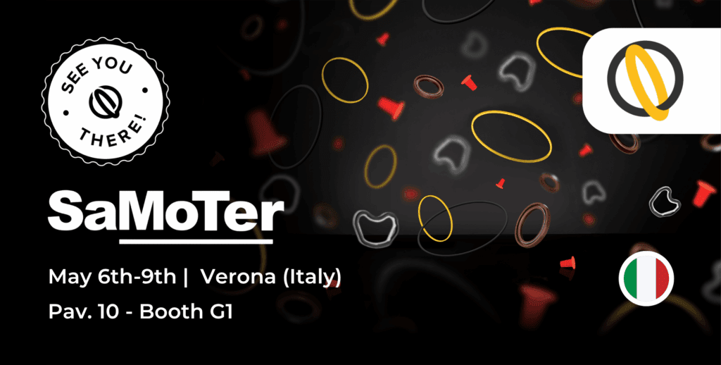 Dal 6 al 9 maggio World Gasket Ellegi sarà a SaMoTer 2026 a Verona. Scopri le nostre guarnizioni heavy-duty ingegnerizzate per macchine movimento terra.