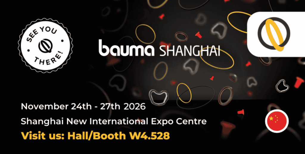 Scopri i sistemi di tenuta ad alta precisione WGE a Bauma Shanghai 2026 (Hall W4 - Booth 528). Soluzioni ingegnerizzate Made in Italy per macchine edili e minerarie.